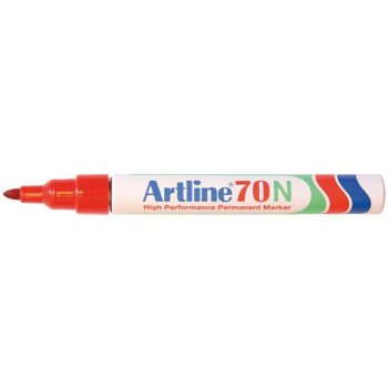 Artline 70 marcador permanente Rojo 1 pieza(s)