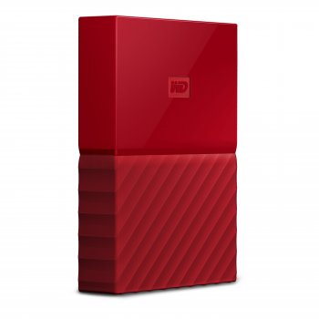 Western Digital My Passport disco duro externo 3000 GB Rojo