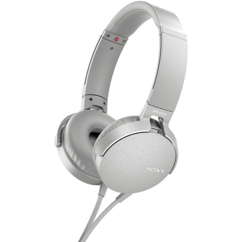 Sony MDR-XB550AP auriculares para móvil Binaural Diadema Blanco