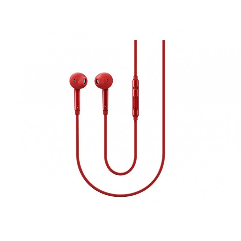 Samsung EO-EG920B auriculares para móvil Binaural Dentro de oído Rojo