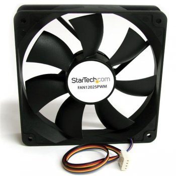 StarTech.com Ventilador de PC 120x25mm con PWM – Conector con Modulación por Ancho de Pulso