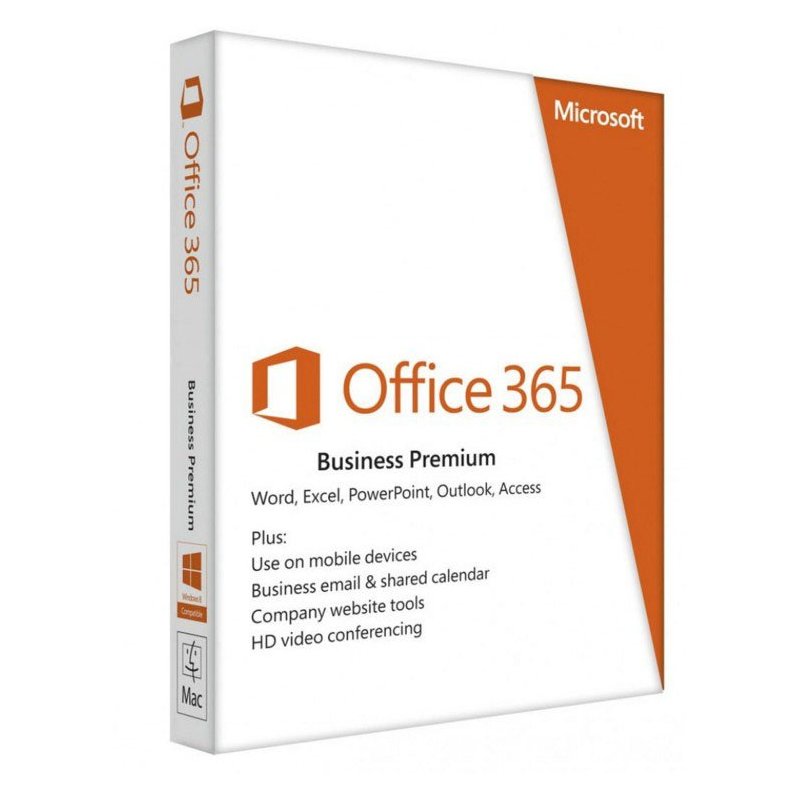 Microsoft Office 365 Business Premium, 1 year, 1 user 1 licencia(s)