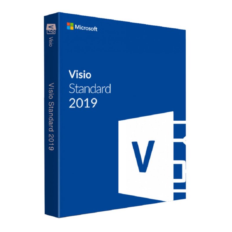 Microsoft Visio Standard 2019 Open Value License (OVL) 1 licencia(s) Español