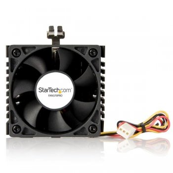 StarTech.com Ventilador Enfriador para CPU Socket 7 370 de 65x60x45mm c  Disipador de Calor y Conector TX3