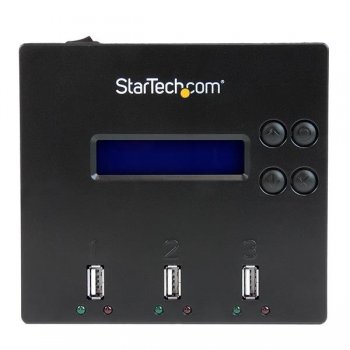 StarTech.com Duplicador y Borrador Autónomo 1 2 para Unidades de Disco Flash