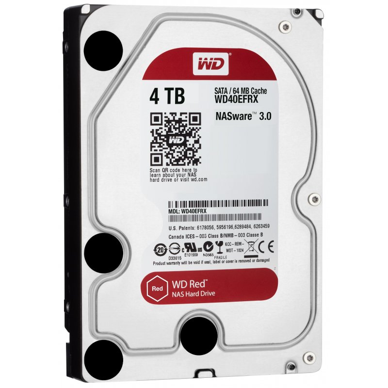 Western Digital Red 3.5" 4000 GB Serial ATA III