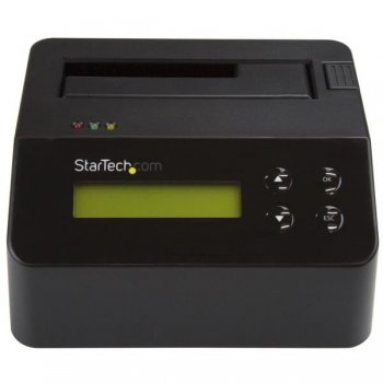 StarTech.com Borrador y Docking Station de Unidad de Disco - Autónoma con Soporte para 4Kn