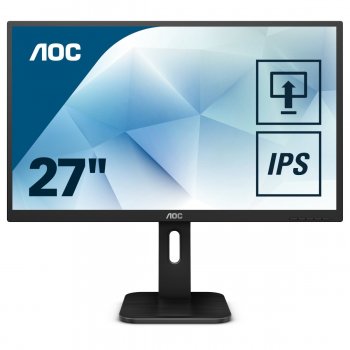AOC Pro-line Q27P1 pantalla para PC 68,6 cm (27") Wide Quad HD LED Plana Mate Negro