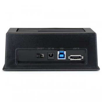 StarTech.com Estación de Acoplamiento USB 3.0 UASP eSATA para Conexión de Disco Duro SSD SATA III - Docking Station