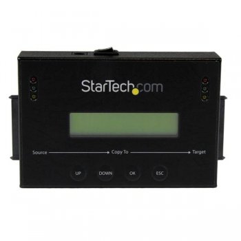 StarTech.com Duplicador Clonador Autónomo Externo de Discos Duros HDD SATA de 14GBpm - Borrador Sanitizer
