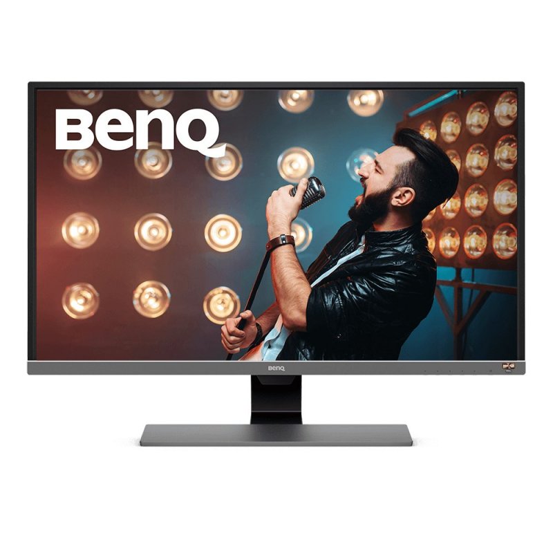 Benq EW3270U pantalla para PC 80 cm (31.5") 4K Ultra HD LED Plana Negro, Gris, Metálico