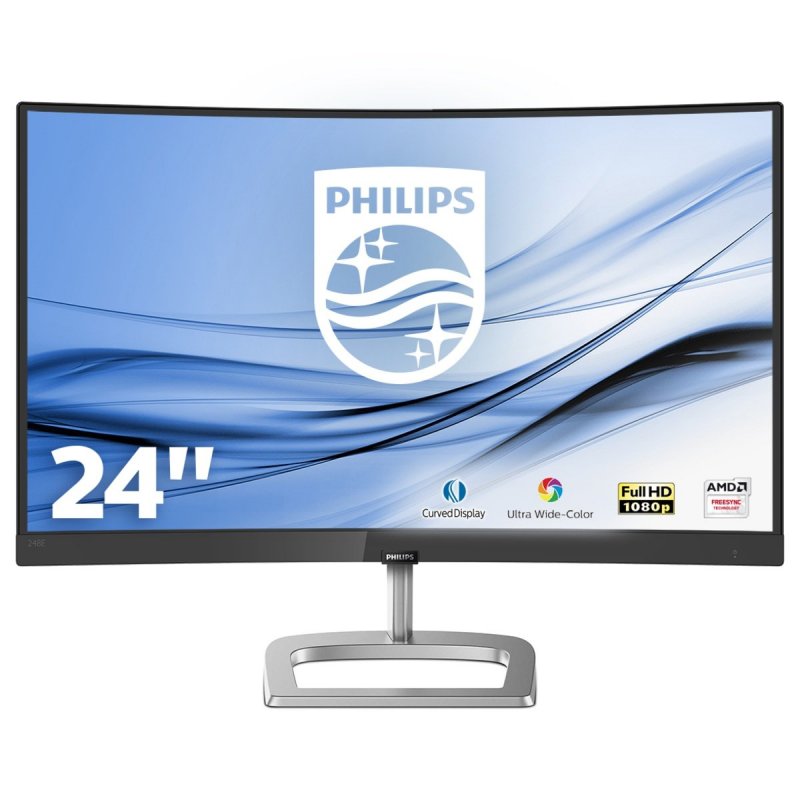 Philips E Line Monitor LCD curvo con Ultra Wide-Color 248E9QHSB 00