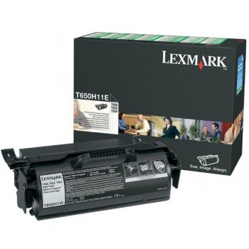 Lexmark T650H11E cartucho de tóner Original Negro 1 pieza(s)