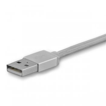 StarTech.com Cable de 2m USB Multi Carga - Lightning, USB C, Micro USB - Cable para Smartphone USB Tipo C