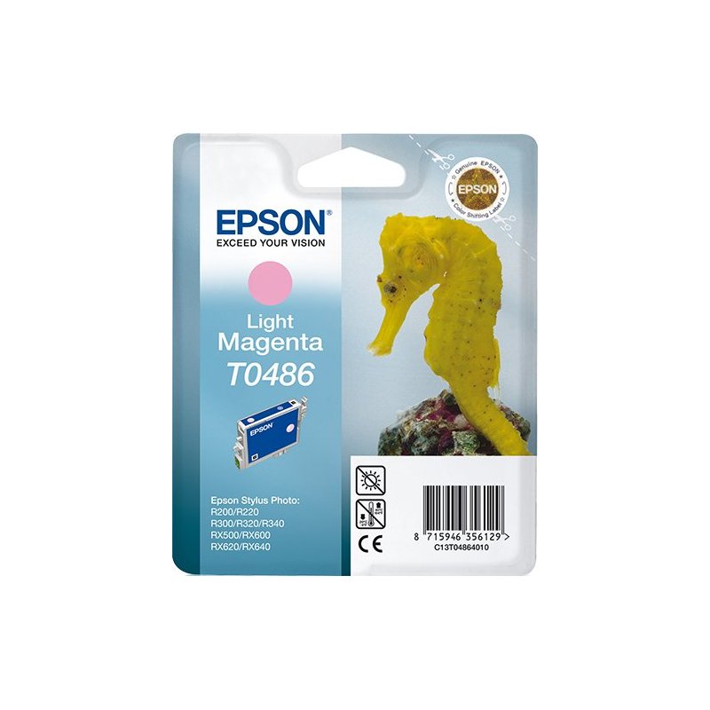 Epson Seahorse Cartucho T0486 magenta claro