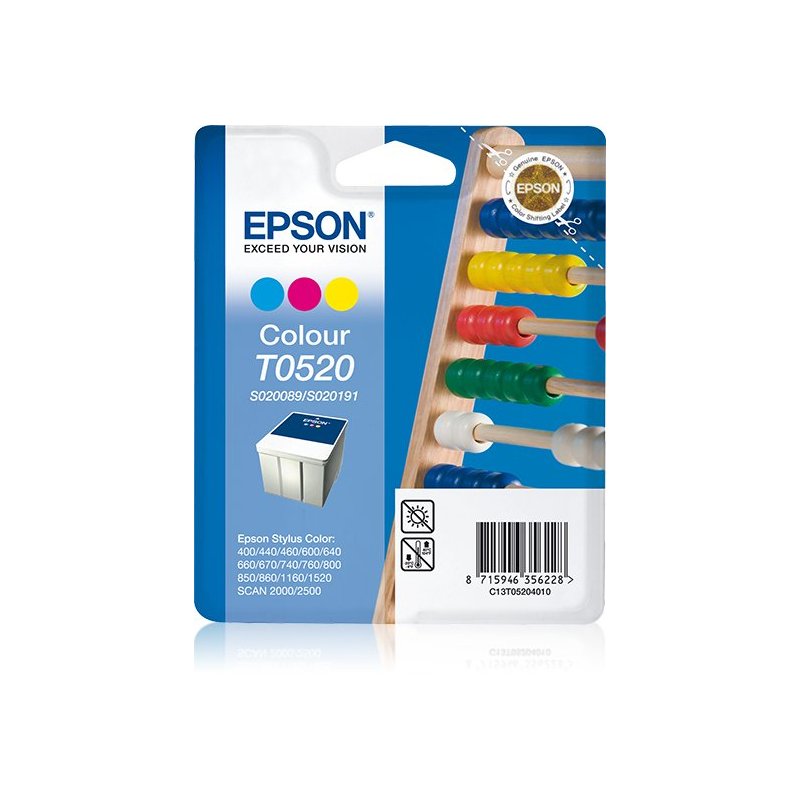 Epson Abacus Cartucho T0520 color
