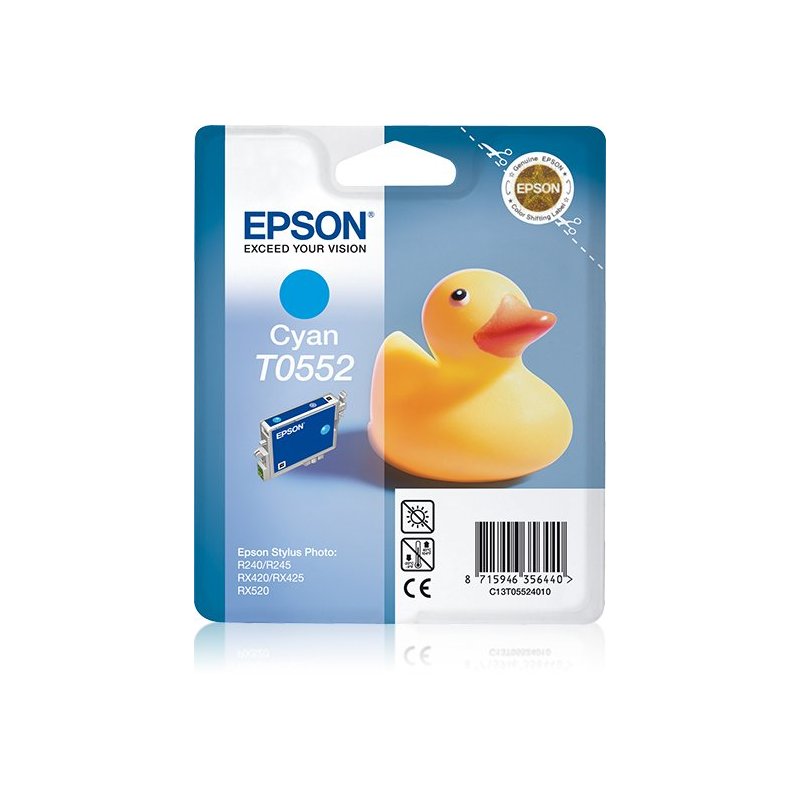 Epson Duck Cartucho T0552 cian