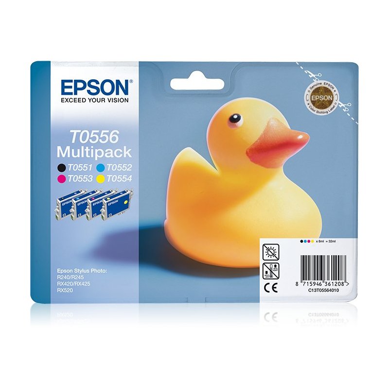 Epson Duck Multipack T0556 4 colores