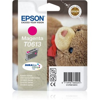 Epson Teddybear Cartucho T0613 magenta (etiqueta RF)