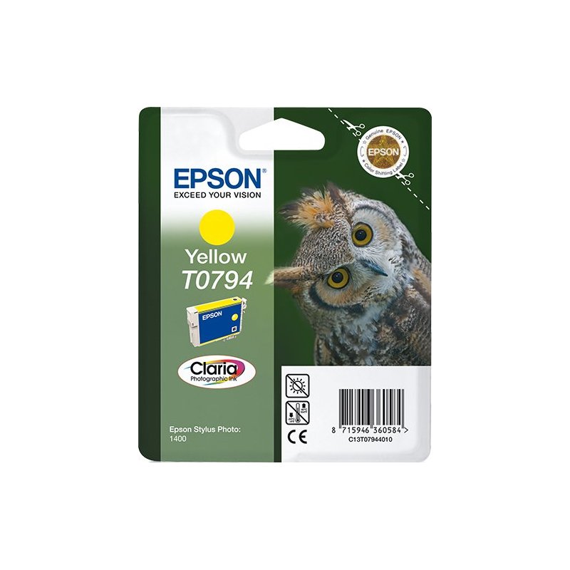 Epson Owl Cartucho T0794 amarillo