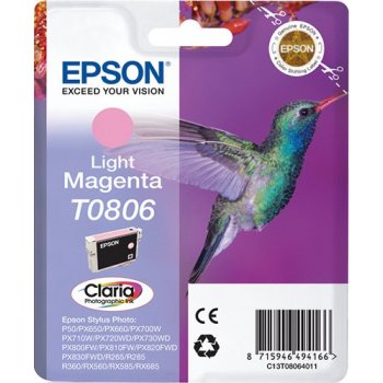 Epson Hummingbird Cartucho T0806 magenta claro