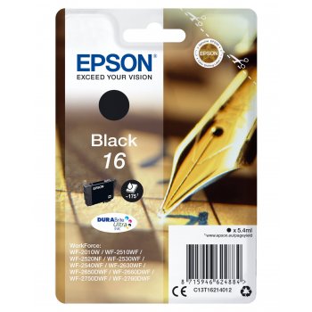 Epson Pen and crossword Cartucho 16 negro