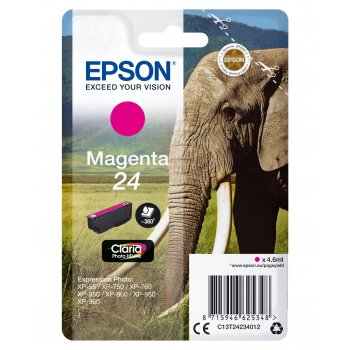 Epson Elephant Cartucho 24 magenta