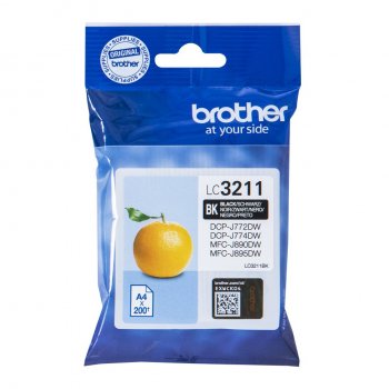 Brother LC-3211BK cartucho de tinta Original Negro