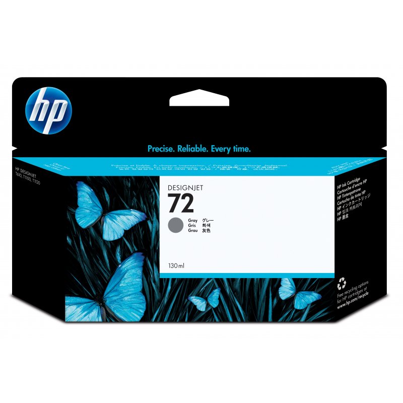 HP 72 Original Gris 1 pieza(s)