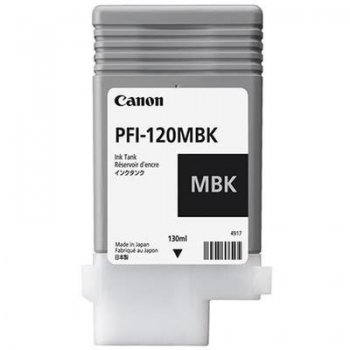 Canon PFI-120MBK Original Negro mate 1 pieza(s)