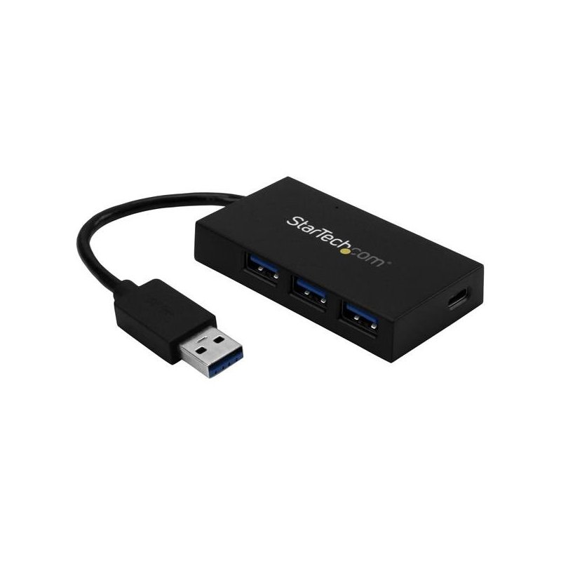 StarTech.com Ladrón Hub USB 3.0 de 4 Puertos - Concentrador de 3 Puertos USB-A y 1 Puerto USB-C