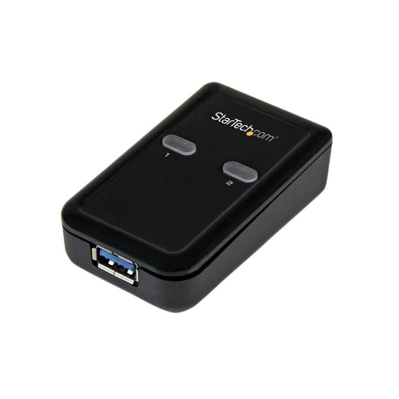StarTech.com Conmutador Interruptor Compartidor USB 3.0 Sharing Switch - 1 Periférico - 2 Ordenadores