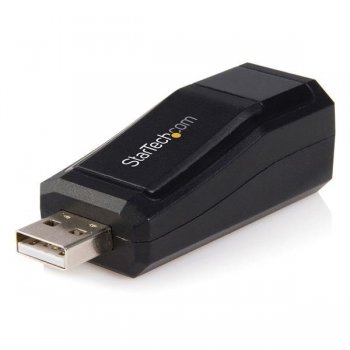 StarTech.com Mini Adaptador de Red NIC Ethernet USB de 1 Puerto 10 100Mbps RJ45