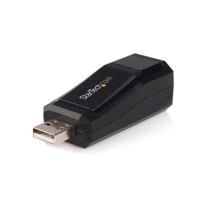 StarTech.com Mini Adaptador de Red NIC Ethernet USB de 1 Puerto 10 100Mbps RJ45