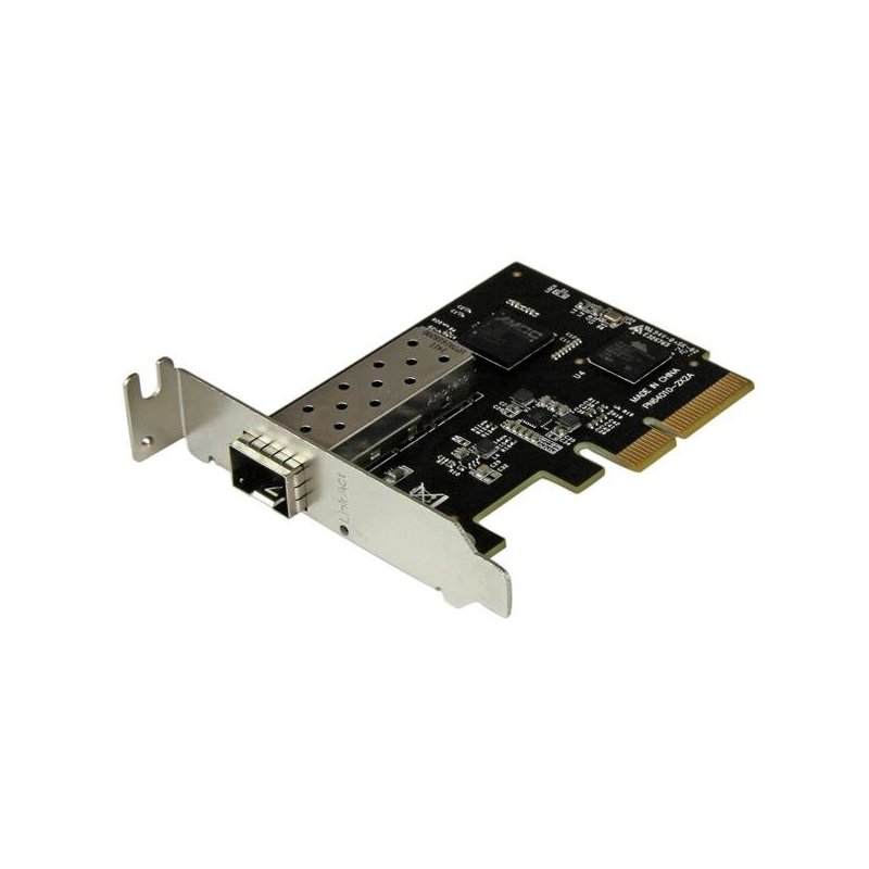 StarTech.com Tarjeta de Red Ethernet PCI Express de 10 Gigabits de Fibra con SFP+ abierto - Adaptador NIC