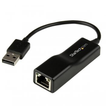 StarTech.com Adaptador Externo USB 2.0 de Red Fast Ethernet 10 100 Mbps