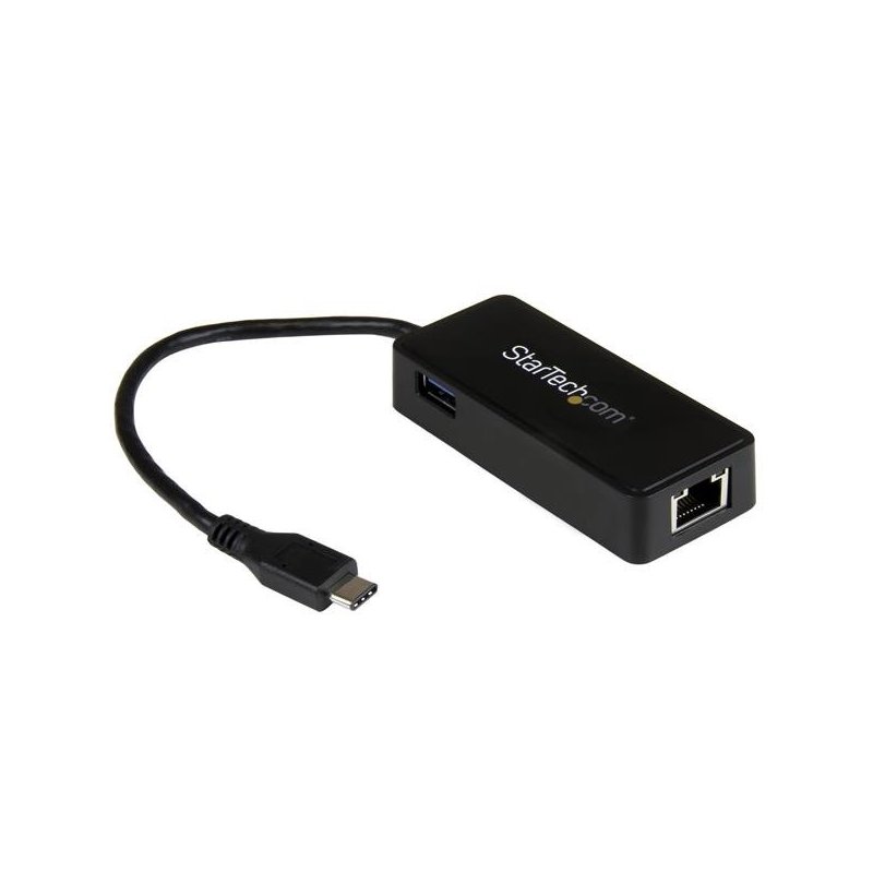 StarTech.com Adaptador de Red Gigabit USB-C con Puerto USB Extra