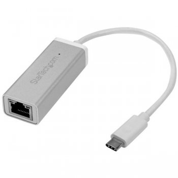 StarTech.com Adaptador de red USB-C a Gigabit - Plateado