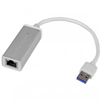 StarTech.com Adaptador de Red Ethernet Gigabit Externo USB 3.0 - Plateado