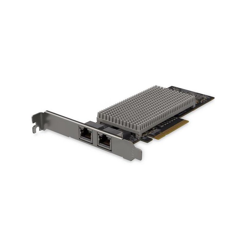 StarTech.com Tarjeta de Red PCI Express con 2 Puertos de 10Gb - 10GBASE-T y NBASE-T