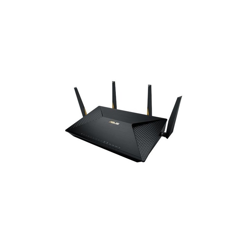 ASUS BRT-AC828 router inalámbrico Doble banda (2,4 GHz   5 GHz) Gigabit Ethernet 3G 4G Negro