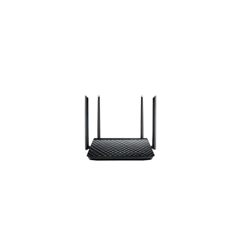 ASUS RT-AC1200GU router inalámbrico Doble banda (2,4 GHz   5 GHz) Gigabit Ethernet Negro