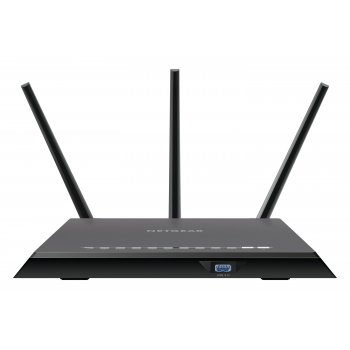 Netgear R7000 router inalámbrico Doble banda (2,4 GHz   5 GHz) Gigabit Ethernet Negro
