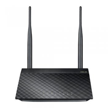 ASUS RT-N12 D1 router inalámbrico Banda única (2,4 GHz) Ethernet rápido Negro
