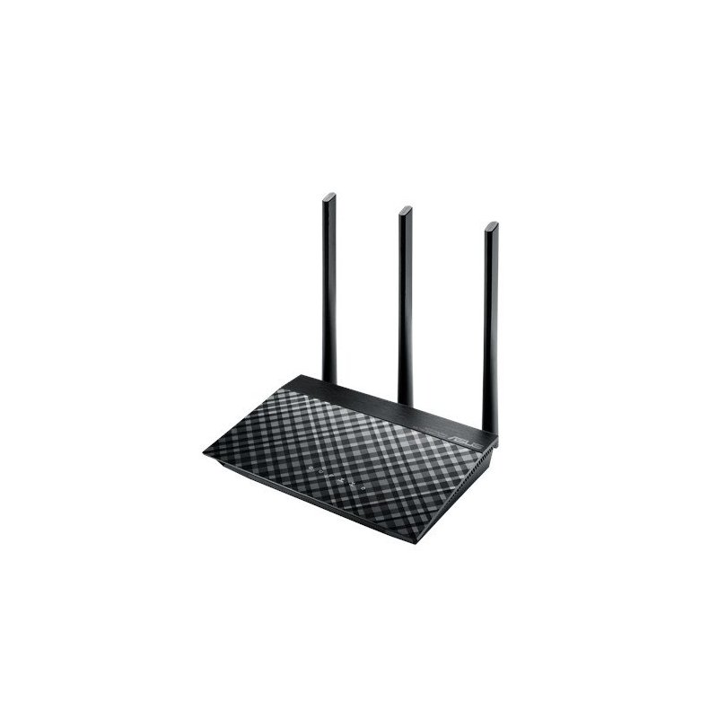 ASUS RT-AC53 router inalámbrico Doble banda (2,4 GHz   5 GHz) Gigabit Ethernet Negro