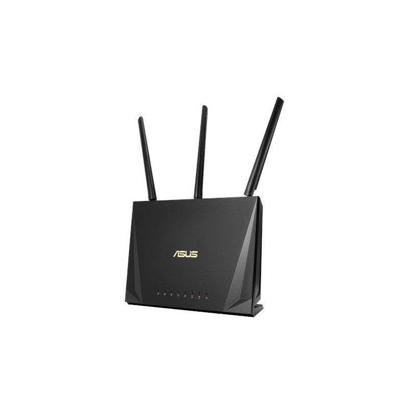 ASUS RT-AC65P router inalámbrico Doble banda (2,4 GHz   5 GHz) Gigabit Ethernet Negro