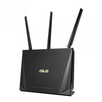 ASUS RT-AC65P router inalámbrico Doble banda (2,4 GHz   5 GHz) Gigabit Ethernet Negro