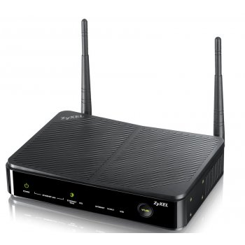Zyxel SBG3300-N router inalámbrico Doble banda (2,4 GHz   5 GHz) Gigabit Ethernet Negro