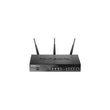 D-Link DSR-1000AC router inalámbrico Doble banda (2,4 GHz   5 GHz) Gigabit Ethernet Negro