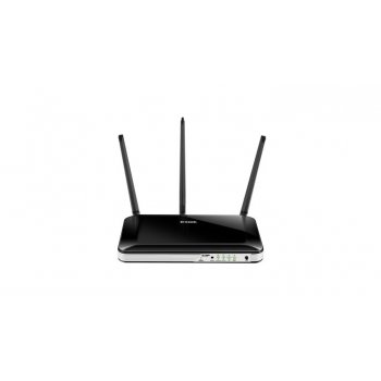 D-Link DWR-953 router inalámbrico Doble banda (2,4 GHz   5 GHz) Ethernet rápido 3G 4G Negro